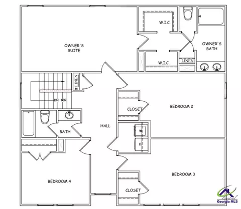 Floorplan - 642 Encore Dr #LOT 87, Perry, GA 31069 photo 2 of 2