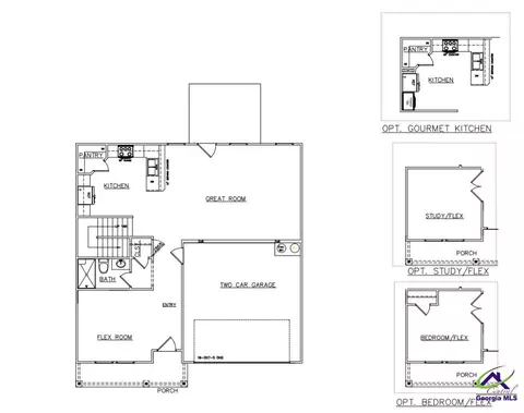 Floorplan - 642 Encore Dr #LOT 87, Perry, GA 31069 photo 1 of 2