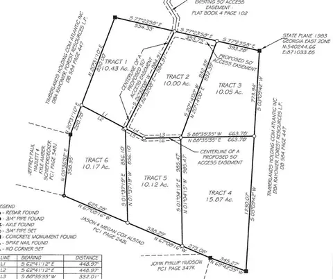 1 Tract Old Saddle Way Rd, Townsend, GA 31331