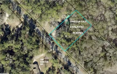 69 Acres Kinlaw Rd, Woodbine, GA 31569