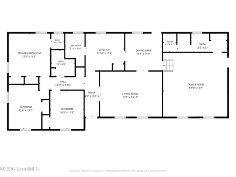 Floorplan - 2329 Ware St, Blackshear, GA 31516 photo 1 of 1