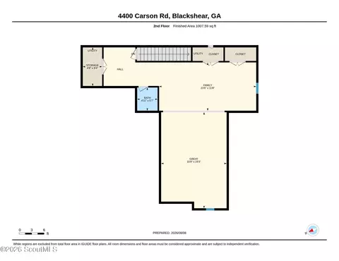 Floorplan - 4400 Carson Rd, Blackshear, GA 31516 photo 2 of 2
