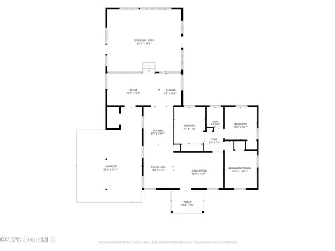 Floorplan - 401 Ware St, Blackshear, GA 31516 photo 1 of 1