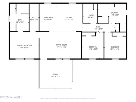 Floorplan - 5571 Bowen Rd, Blackshear, GA 31516 photo 1 of 1