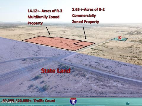 -- Swc Mccartney & Henness Road #1 + MEETS & BOUNDS, Casa Grande, AZ 85122