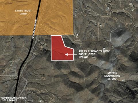 0 S Sonoita Highway 28ac -- #-, Vail, AZ 85641