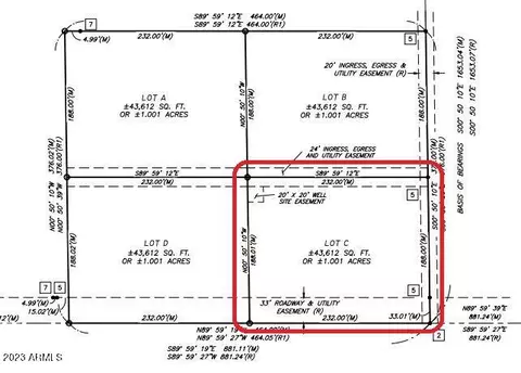 433 S Rd Ave S Of Salome Hwy #LOT C, Tonopah, AZ 85354