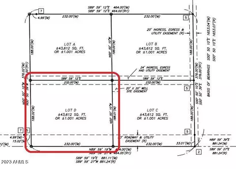 433 S Rd Ave S Of Salome Hwy #LOT D, Tonopah, AZ 85354