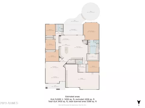 Floorplan - 11251 E Spaulding Ave, Mesa, AZ 85212 photo 1 of 1