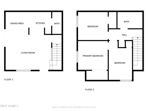 Floorplan - 709 E Cochise Dr #B, Phoenix, AZ 85020 photo 1 of 3