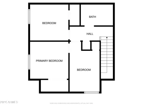 Floorplan - 709 E Cochise Dr #B, Phoenix, AZ 85020 photo 3 of 3