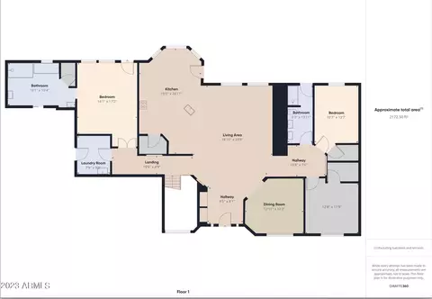 Floorplan - 16238 E Julius Rd, Gilbert, AZ 85298 photo 2 of 2