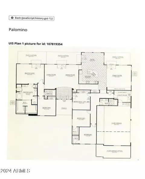 Floorplan - 8543 E Princess Cir, Mesa, AZ 85207 photo 1 of 1