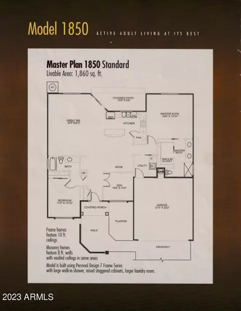 Floorplan - 11339 E Ocaso Ave, Mesa, AZ 85212 photo 1 of 2
