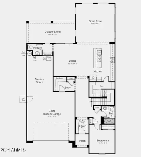 Floorplan - 7812 E Quartet Ave, Mesa, AZ 85212 photo 2 of 4
