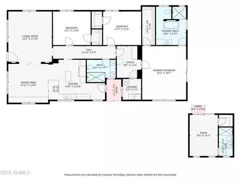 Floorplan - 1807 W Osborn Rd, Phoenix, AZ 85015 photo 1 of 2