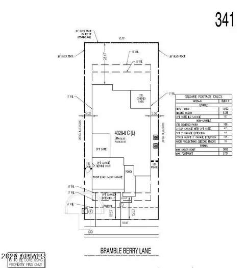 Floorplan - 1961 W Bramble Berry Ln, Phoenix, AZ 85085 photo 1 of 1