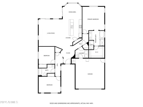 Floorplan - 1232 E Mary Ln, Gilbert, AZ 85295 photo 1 of 1