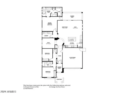 Floorplan - 2116 S Nancy Ln, Gilbert, AZ 85295 photo 1 of 1