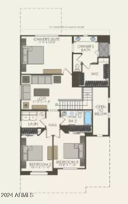 Floorplan - 3545 E Tina Dr, Phoenix, AZ 85050 photo 1 of 2