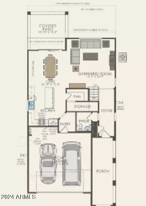Floorplan - 3545 E Tina Dr, Phoenix, AZ 85050 photo 2 of 2