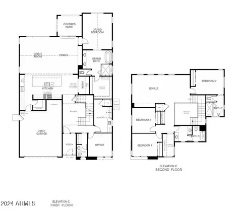 Floorplan - 4145 N 42nd Pl, Phoenix, AZ 85018 photo 1 of 1