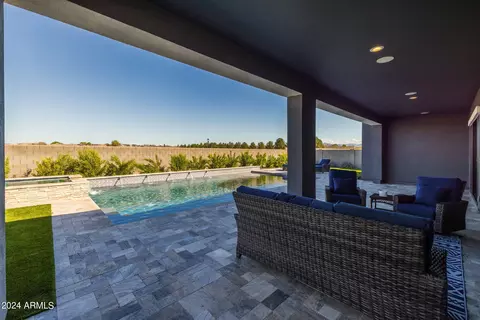 Exterior - 3732 E Boot Track Trl, Gilbert, AZ 85296 photo 9 of 17