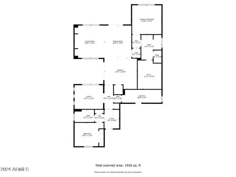 Floorplan - 26001 W Maple Dr, Buckeye, AZ 85396 photo 1 of 1