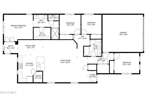 Floorplan - 9534 E Tesla Ave, Mesa, AZ 85212 photo 1 of 1