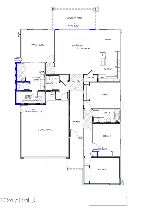 Floorplan - 5809 E Killen Loop, Prescott Valley, AZ 86314 photo 1 of 1