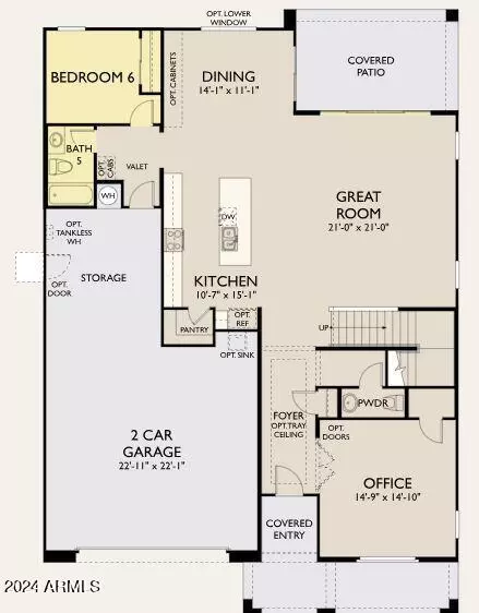 Floorplan - 11522 E Utopia Ave, Mesa, AZ 85212 photo 1 of 2