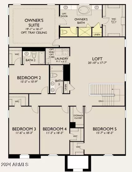 Floorplan - 11522 E Utopia Ave, Mesa, AZ 85212 photo 2 of 2