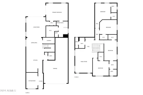 Floorplan - 10533 E Sebring Ave, Mesa, AZ 85212 photo 1 of 3