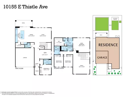 Floorplan - 10155 E Thistle Ave, Mesa, AZ 85212 photo 1 of 1
