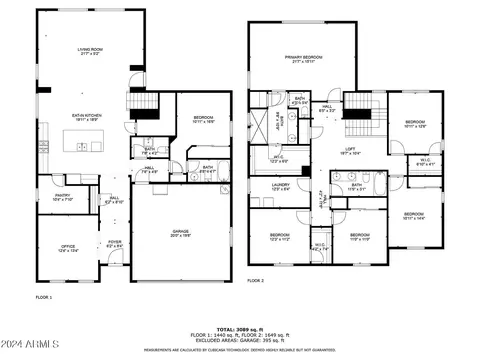Floorplan - 10548 E Palladium Dr, Mesa, AZ 85212 photo 3 of 3