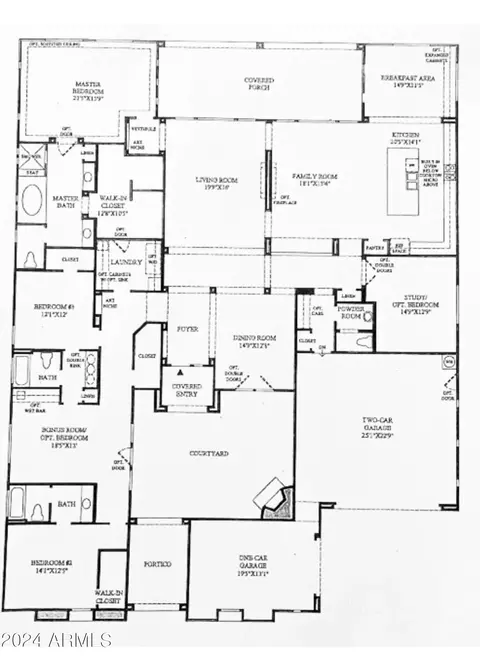 Floorplan - 2524 E Muirfield St, Gilbert, AZ 85298 photo 1 of 1