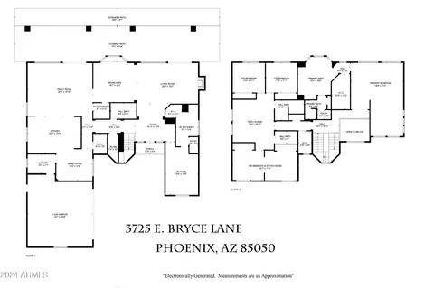 Floorplan - 3725 E Bryce Ln, Phoenix, AZ 85050 photo 2 of 2