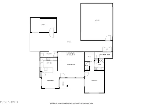 Floorplan - 4701 E Cholla St, Phoenix, AZ 85028 photo 2 of 2