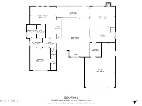 Floorplan - 11832 S Magic Stone Dr, Phoenix, AZ 85044 photo 1 of 1