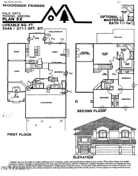 Floorplan - 1018 E Silverwood Dr, Phoenix, AZ 85048 photo 1 of 1