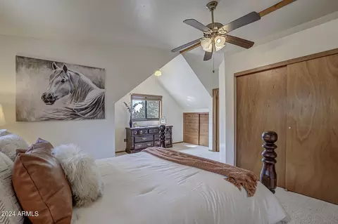 Bedroom - 3981 N Mistletoe Dr, Pine, AZ 85544 photo 6 of 7