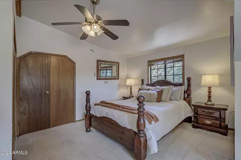 Bedroom - 3981 N Mistletoe Dr, Pine, AZ 85544 photo 5 of 7