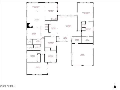 Floorplan - 2826 E Washington Ct, Gilbert, AZ 85234 photo 1 of 1