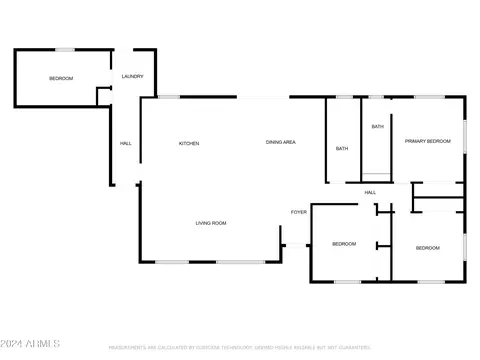 Floorplan - 6710 N 16th Dr, Phoenix, AZ 85015 photo 1 of 1