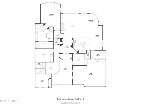 Floorplan - 4474 E Cabrillo Dr, Gilbert, AZ 85297 photo 1 of 1
