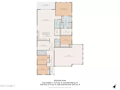 Floorplan - 9612 E Rainbow Ave, Mesa, AZ 85212 photo 1 of 1