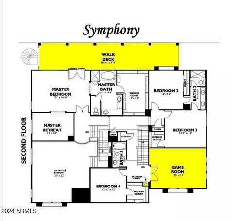 Floorplan - 7143 S View Ln, Gilbert, AZ 85298 photo 2 of 2