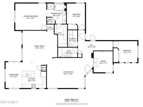 Floorplan - 1369 E Harrison St, Gilbert, AZ 85295 photo 1 of 1
