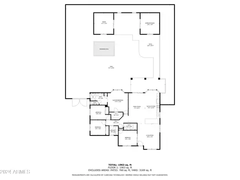 Floorplan - 11240 E Ramona Ave, Mesa, AZ 85212 photo 1 of 1