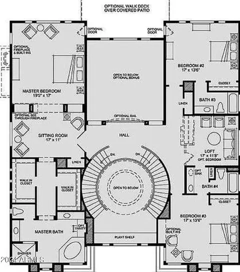 Floorplan - 3852 Expedition Way, Phoenix, AZ 85050 photo 2 of 3